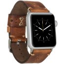 Leder Armband f&uuml;r Apple Watch Wechsel-Armband...