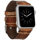 Leder Armband f&uuml;r Apple Watch Wechsel-Armband...