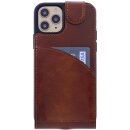Leder Flip Case f&uuml;r IPhone 11 Pro mit 360&deg; Schutz und Kartenfach
