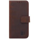Wallet Case f&uuml;r IPhone 11 Leder Handyh&uuml;lle Klapph&uuml;lle mit Kartenf&auml;cher