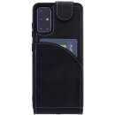Leder Flip Case f&uuml;r Samsung Galaxy S20 mit 360&deg; Schutz und Kartenfach