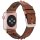 Leder Armband f&uuml;r Apple Watch Wechsel-Armband inkl. Adapter in Silber (IW038TN11EFC242)