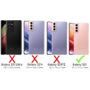 Leder Flip Case f&uuml;r Samsung Galaxy S21 mit 360&deg;...