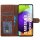 Leder Book Case f&uuml;r Samsung Galaxy A52 / A52s mit 360&deg; Schutz, Kartenf&auml;cher und Kickstand