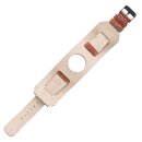 Vintage Cuff Leder Armband f&uuml;r Apple Watch alle Serien