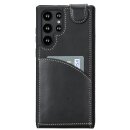 Flip Case f&uuml;r Samsung Galaxy S22 Ultra Leder...
