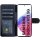 Leder Book Case f&uuml;r Samsung Galaxy A53 mit 360&deg; Schutz, Kartenf&auml;cher und Kickstand