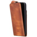 Leder Flip Case f&uuml;r IPhone 14 mit 360&deg; Schutz und Kartenfach