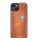 Leder Flip Case f&uuml;r IPhone 14 mit 360&deg; Schutz und Kartenfach