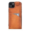 Flip Case f&uuml;r iPhone 14 Plus Leder Handyh&uuml;lle...