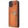 Leder Flip Case f&uuml;r IPhone 14 Plus mit 360&deg; Schutz und Kartenfach