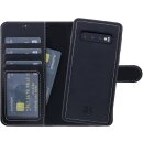 Premium 2-in-1 Leder-Handytasche f&uuml;r Samsung Galaxy S10 Handyh&uuml;lle Modular