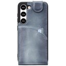 Leder Flip Case f&uuml;r Samsung Galaxy S23 mit 360&deg;...