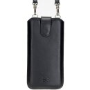 Leder Etui Handyh&uuml;lle f&uuml;r iPhone 12 / 12 Pro...