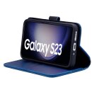 Book Case f&uuml;r Samsung Galaxy S23 mit 360&deg; Schutz, Kartenf&auml;cher und Kickstand