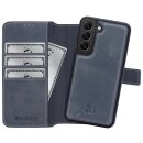 Premium 2-in-1 Leder-Handytasche f&uuml;r Samsung Galaxy S22 Handyh&uuml;lle Modular