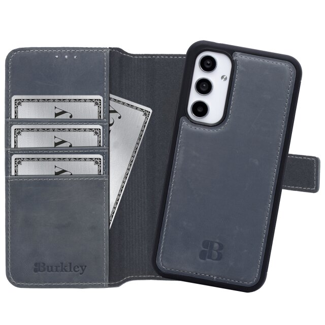 Premium 2-in-1 Leder-Handytasche f&uuml;r Samsung Galaxy A54 Handyh&uuml;lle Modular